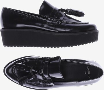 MANGO Flats & Loafers in 36 in Black: front