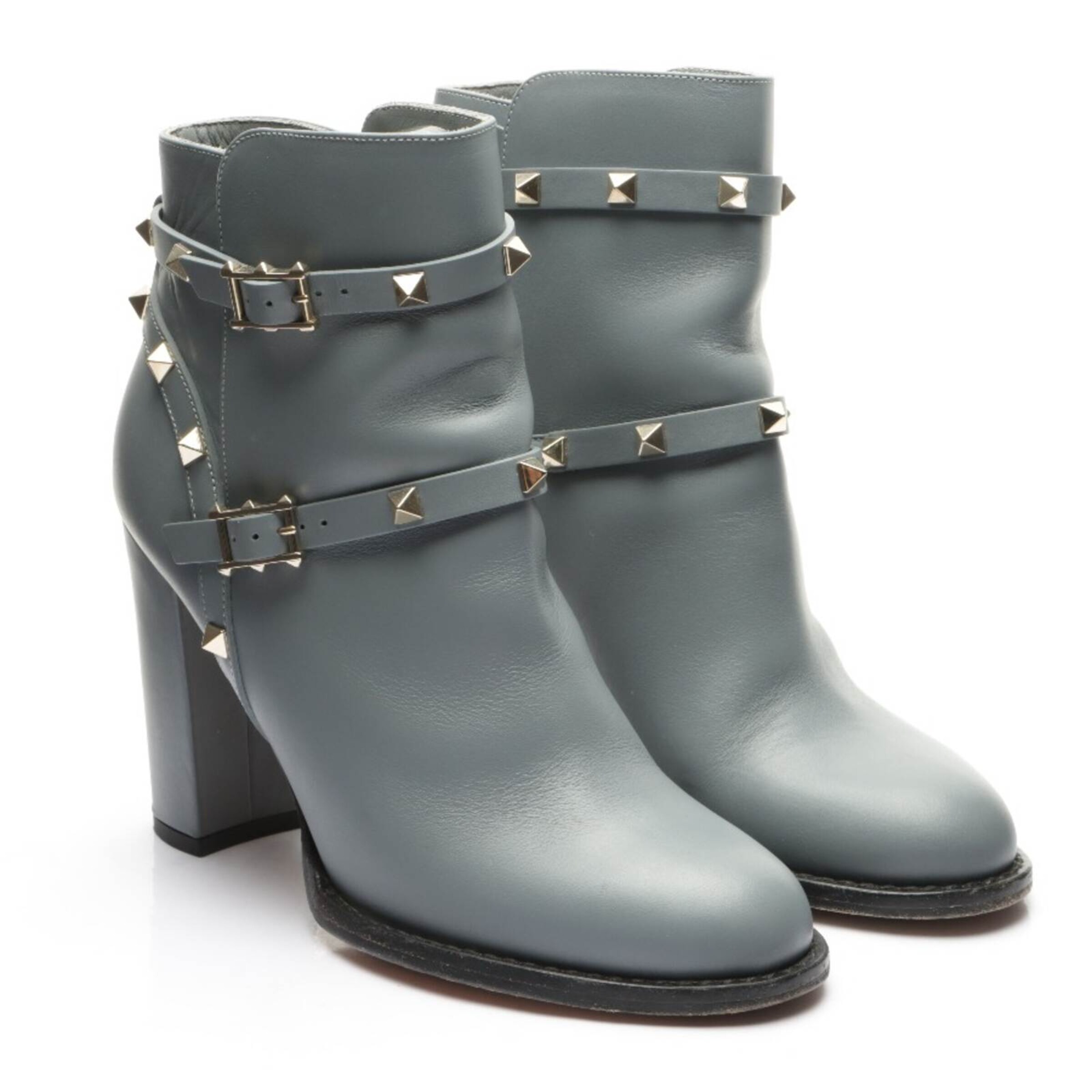VALENTINO Stiefeletten 38 in Grau: Vorderseite