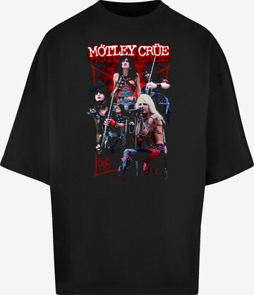 Merchcode Shirt 'Motley Crue - Live Montage' in Black: front
