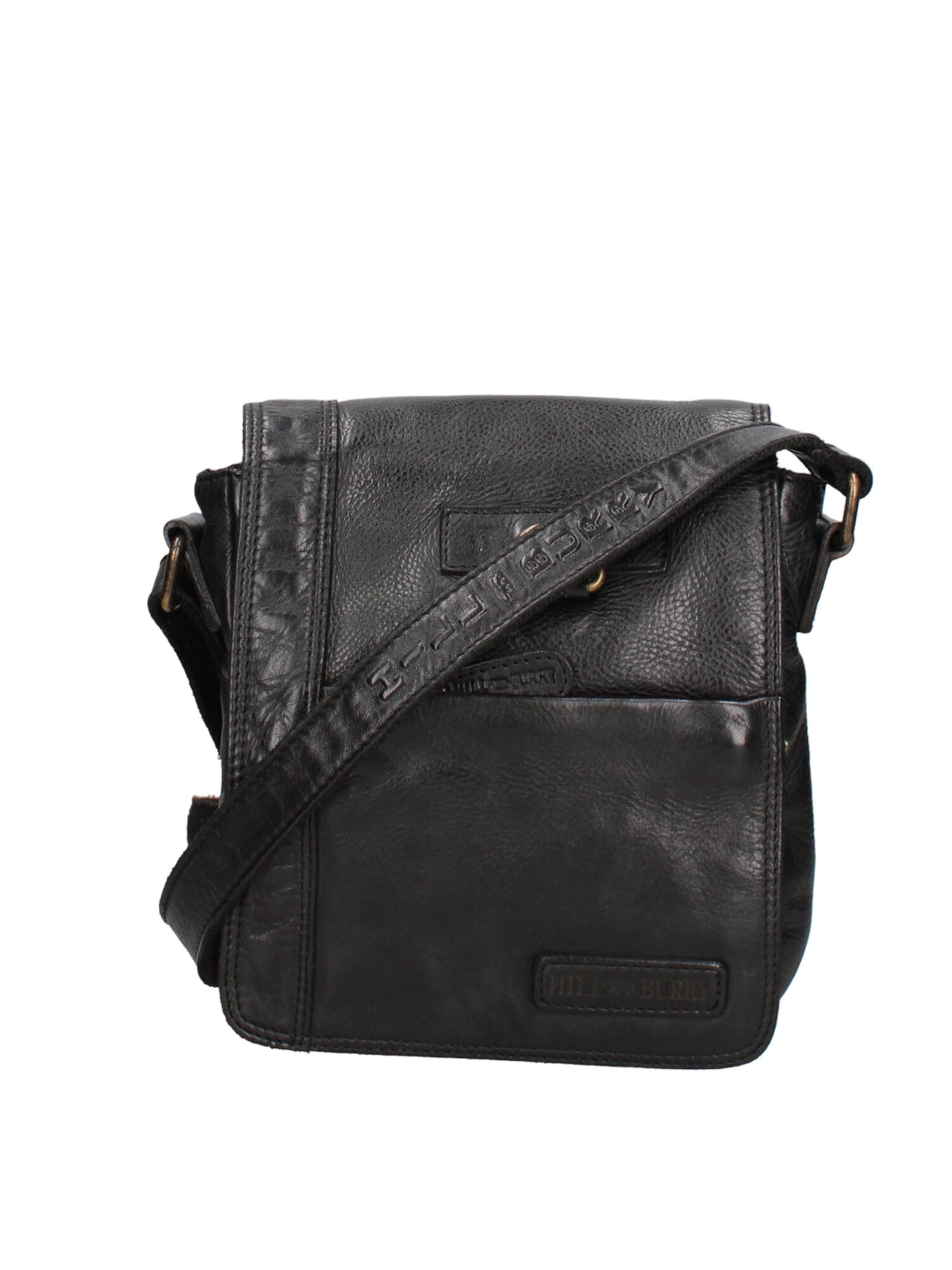 HILL BURRY Crossbody bag in Black: front