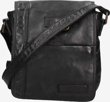 HILL BURRY Crossbody bag in Black: front
