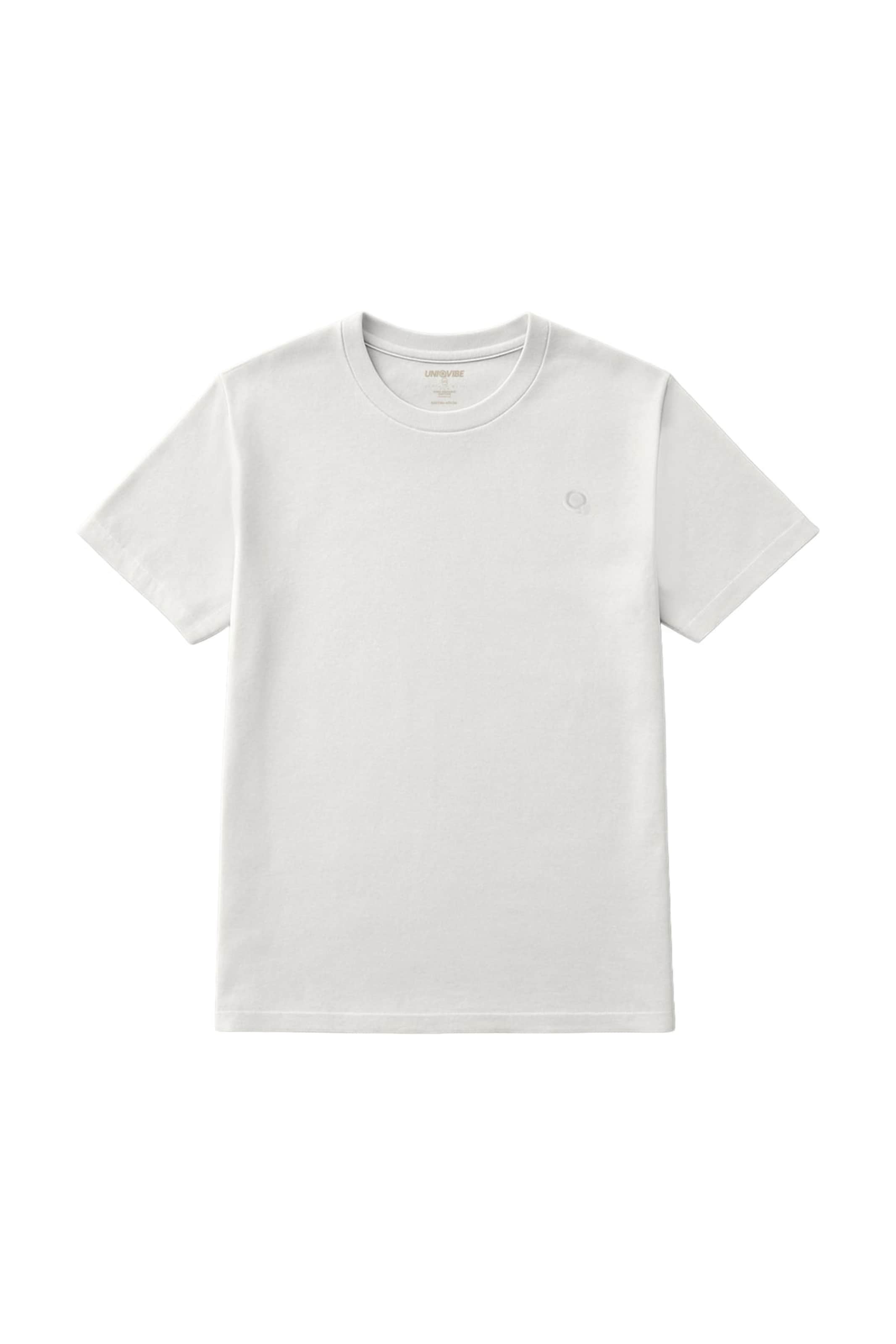 UNIQVIBE Shirt in White: front