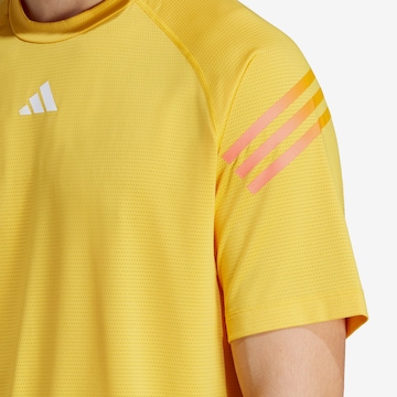 T-Shirt fonctionnel 'Train Icons' ADIDAS PERFORMANCE en jaune