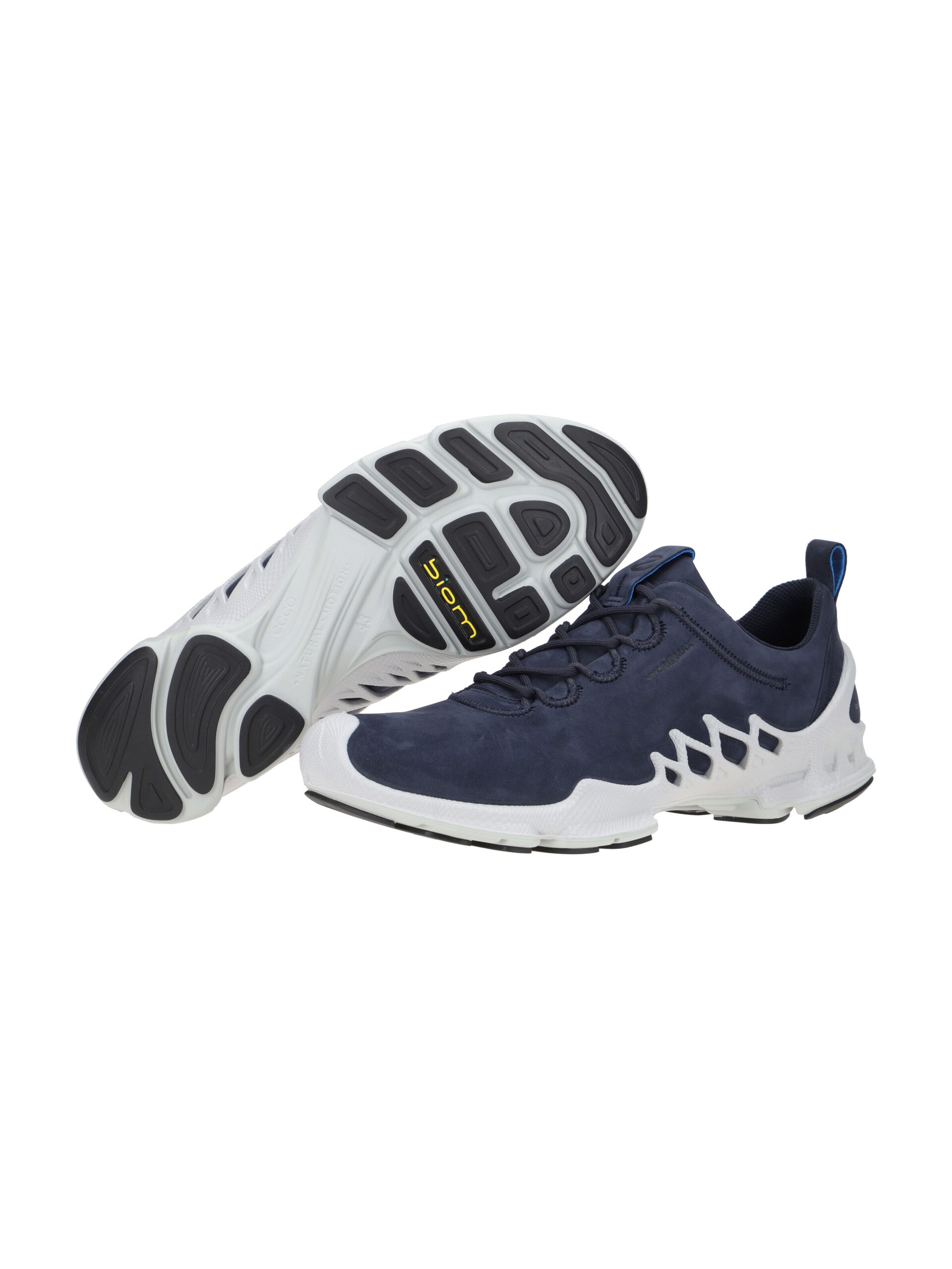 ECCO Athletic lace-up shoe in Blue