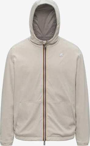 Veste mi-saison 'K-WAY JAKE DOUBLE INTERLOCK GIUBBINO' K-Way en beige : devant