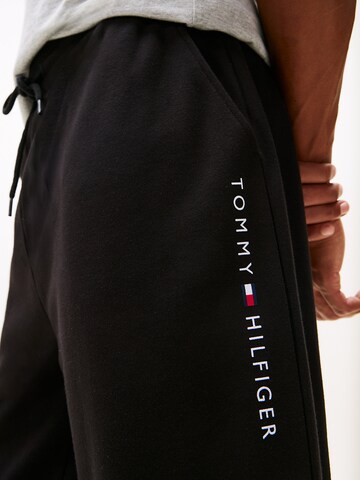 Tommy Hilfiger Underwear Tapered Trousers in Black