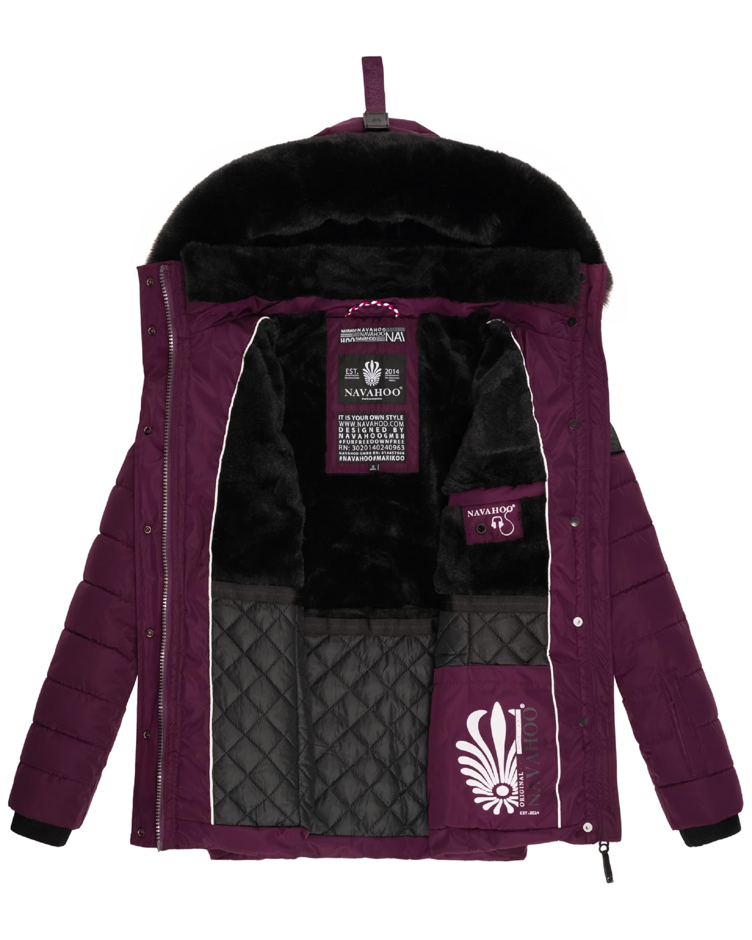NAVAHOO Winter jacket in Purple