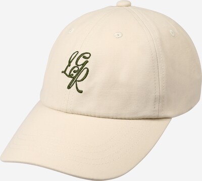 Cappello da baseball 'Roxane' LeGer by Lena Gercke di colore crema / verde scuro, Visualizzazione prodotti