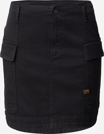 G-STAR Юбка в Черный: спереди