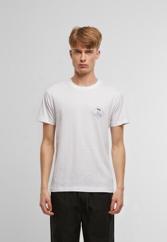 T-Shirt 'Lompoc' Forvert en blanc : devant
