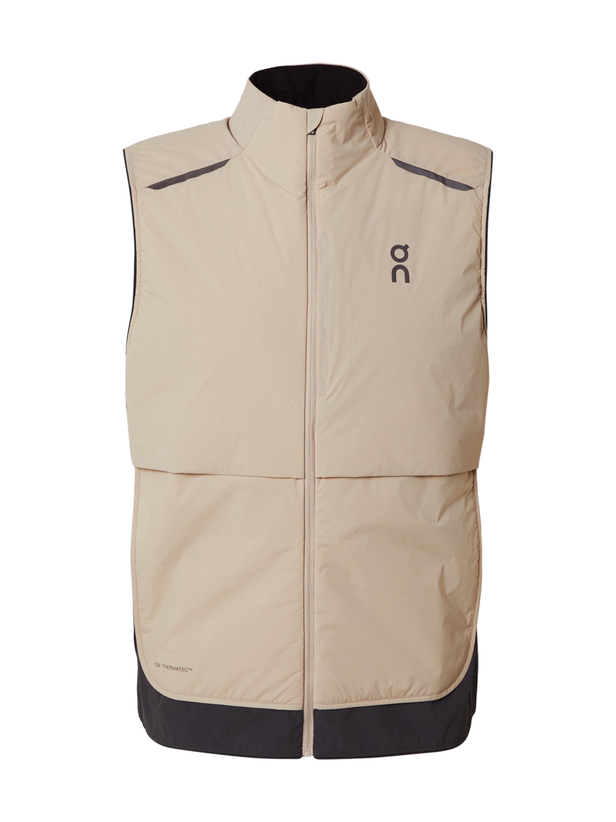 On Kamizelka sportowa w kolorze beżowy: przód