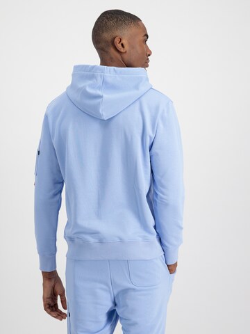 Sweat-shirt 'X-Fit' ALPHA INDUSTRIES en bleu