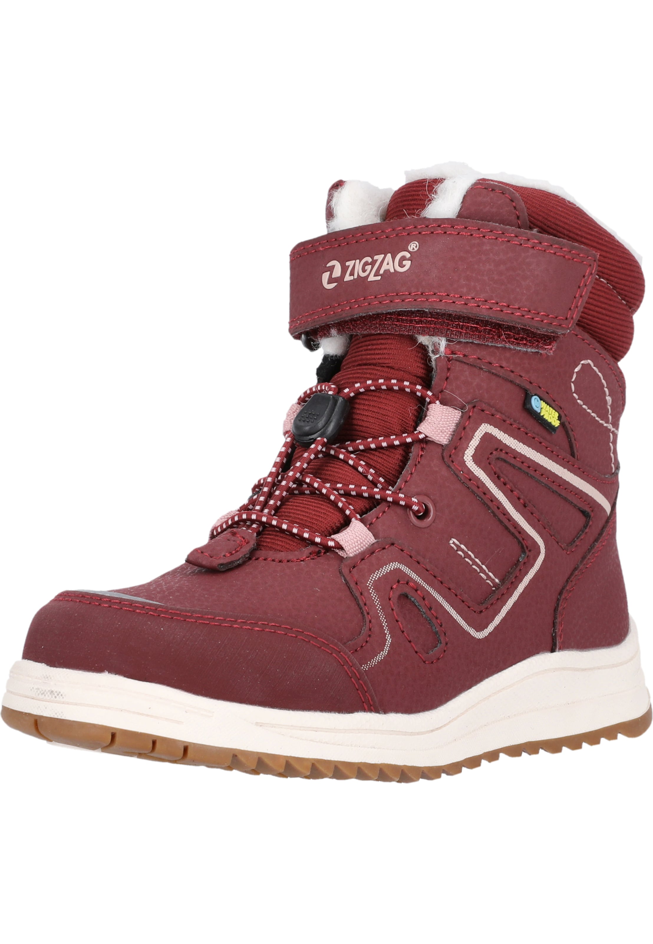 ZigZag Snow boots 'Rincet' in Red: front