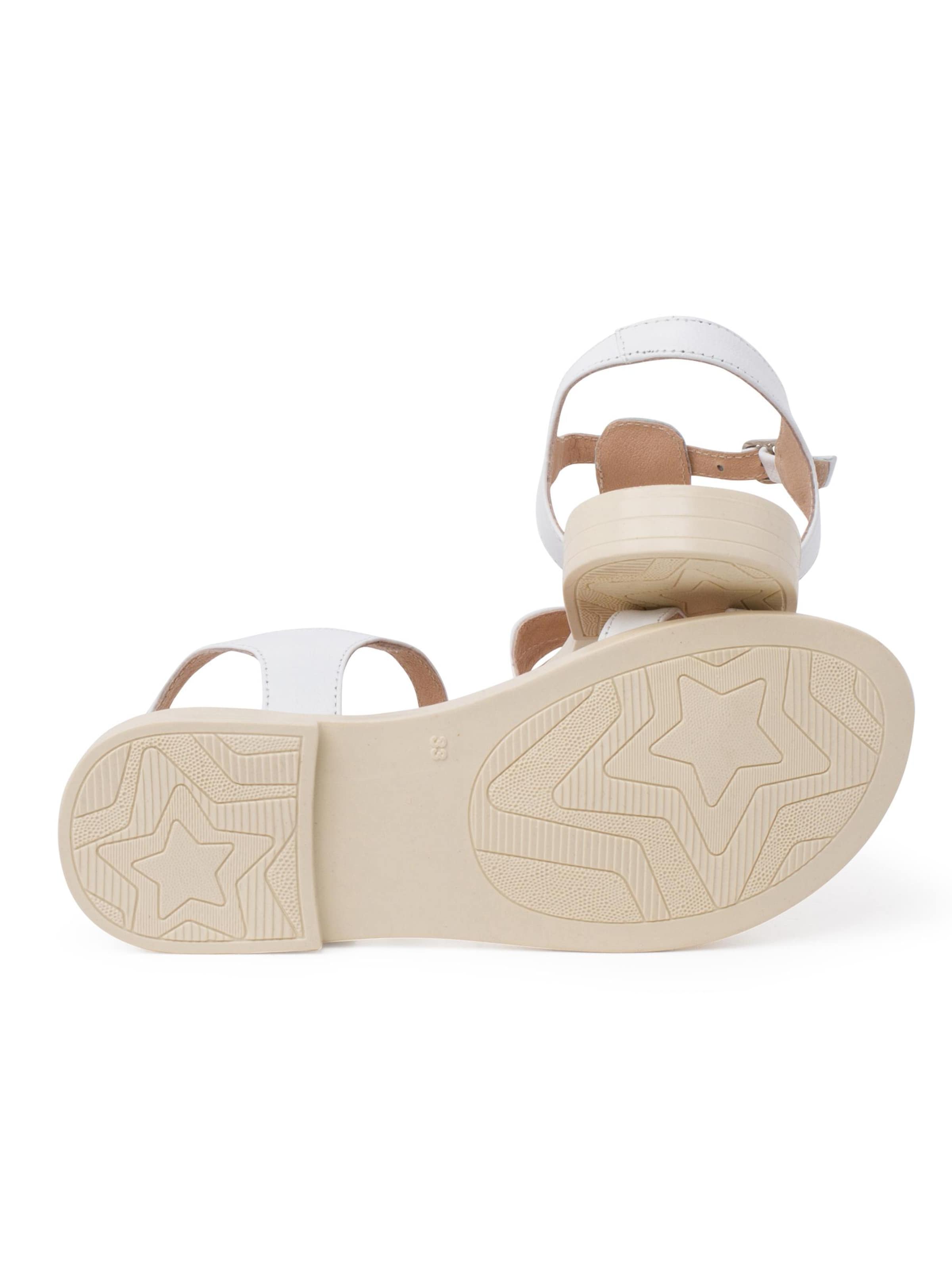 Sandales Pisamonas en blanc