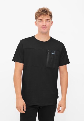 BENCH Shirt in Schwarz: Vorderseite