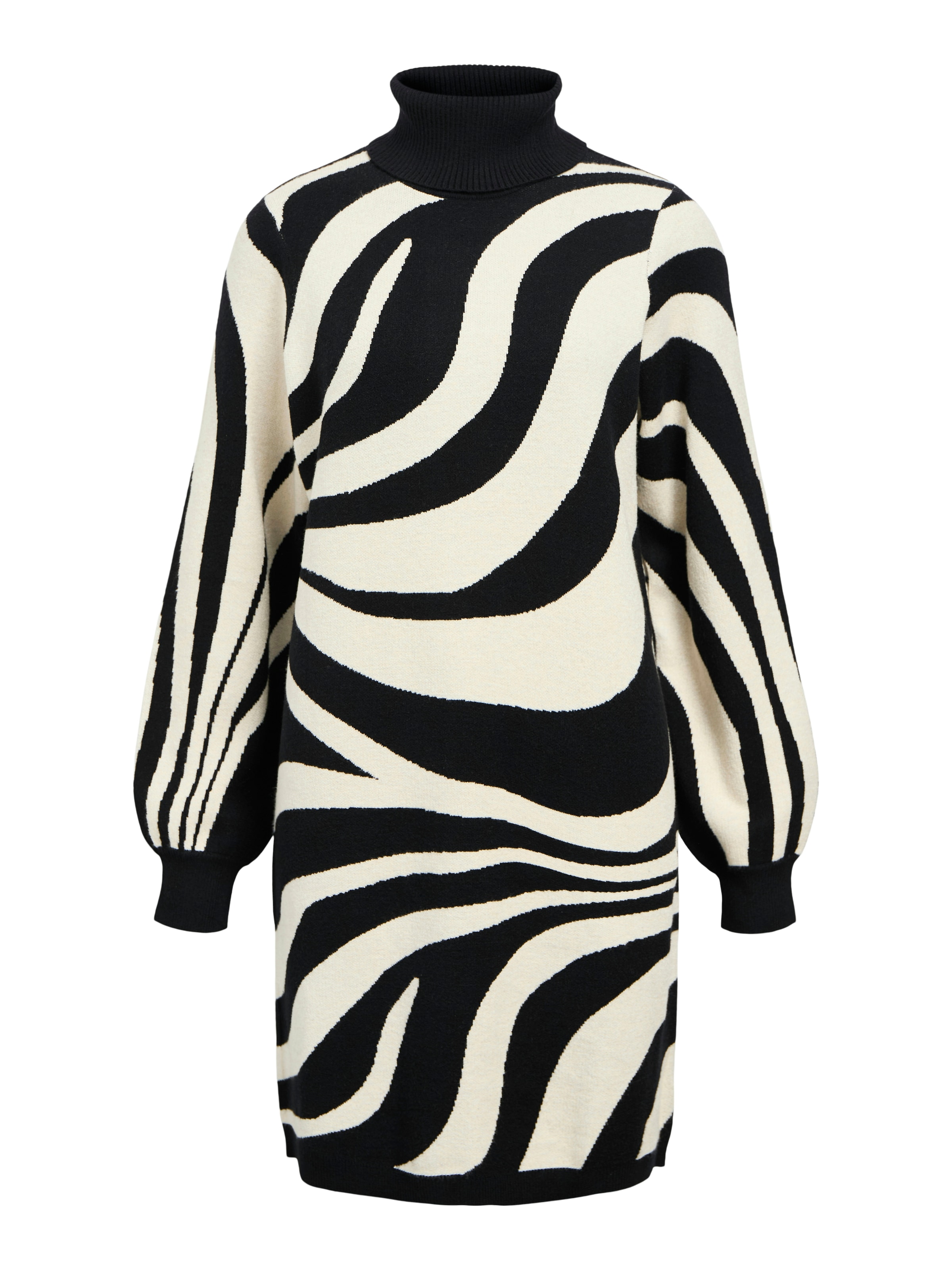 Robes en maille &#x27;OBJRay&#x27; OBJECT en noir : devant