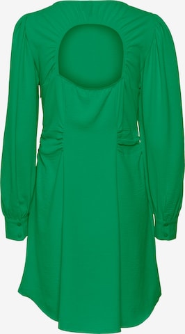 VERO MODA Obleka | zelena barva
