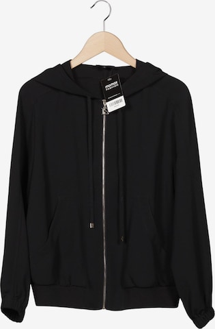 Luisa Spagnoli Kapuzenpullover M in Schwarz: Vorderseite