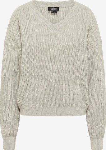 usha BLACK LABEL Pullover in Beige: predná strana