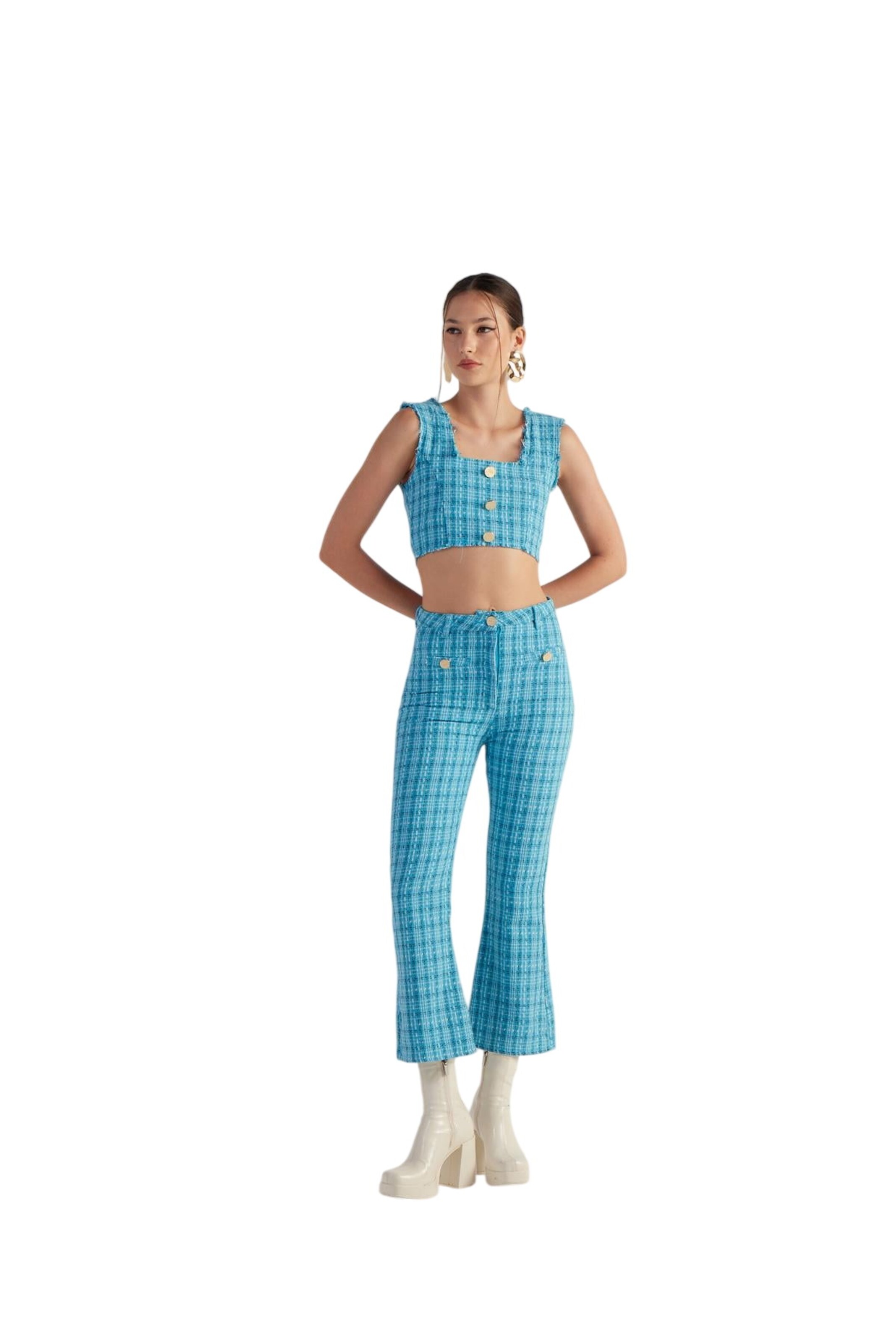HOLLY LOLLY Top in Blau
