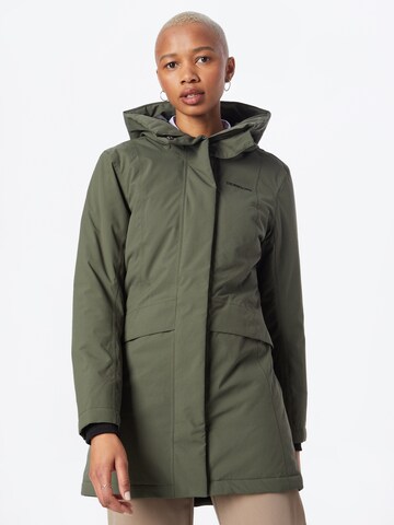 Didriksons Winter Coat 'Cajsa' in Green: front