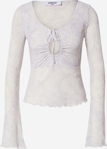 SHYX Shirt 'Heather' in Lila: voorkant