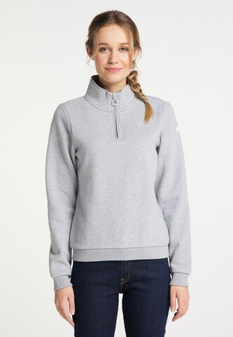 DreiMaster Maritim Sweatshirt in Grijs: voorkant