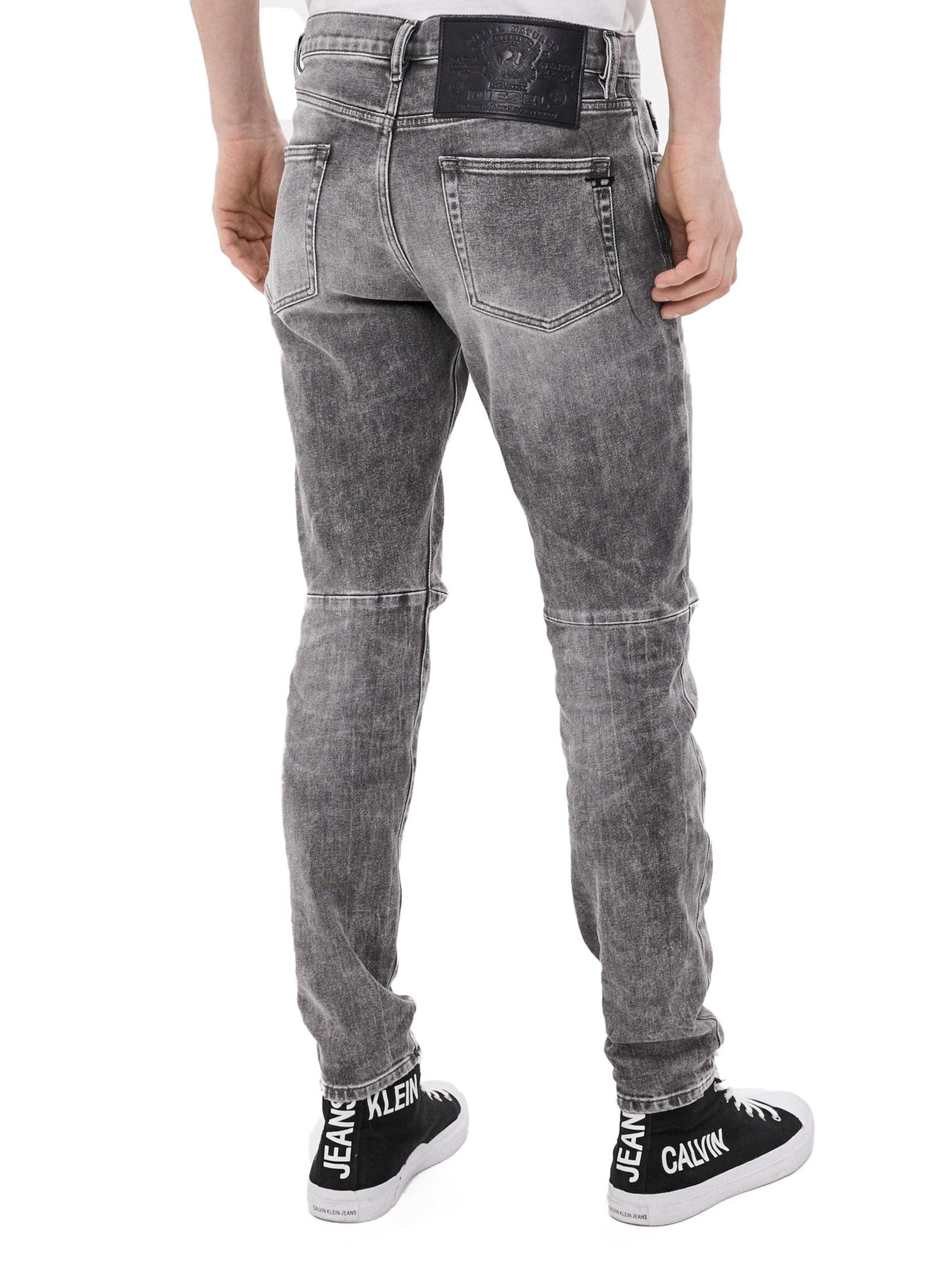 Coupe slim Jean 'D-STRUKT' DIESEL en gris
