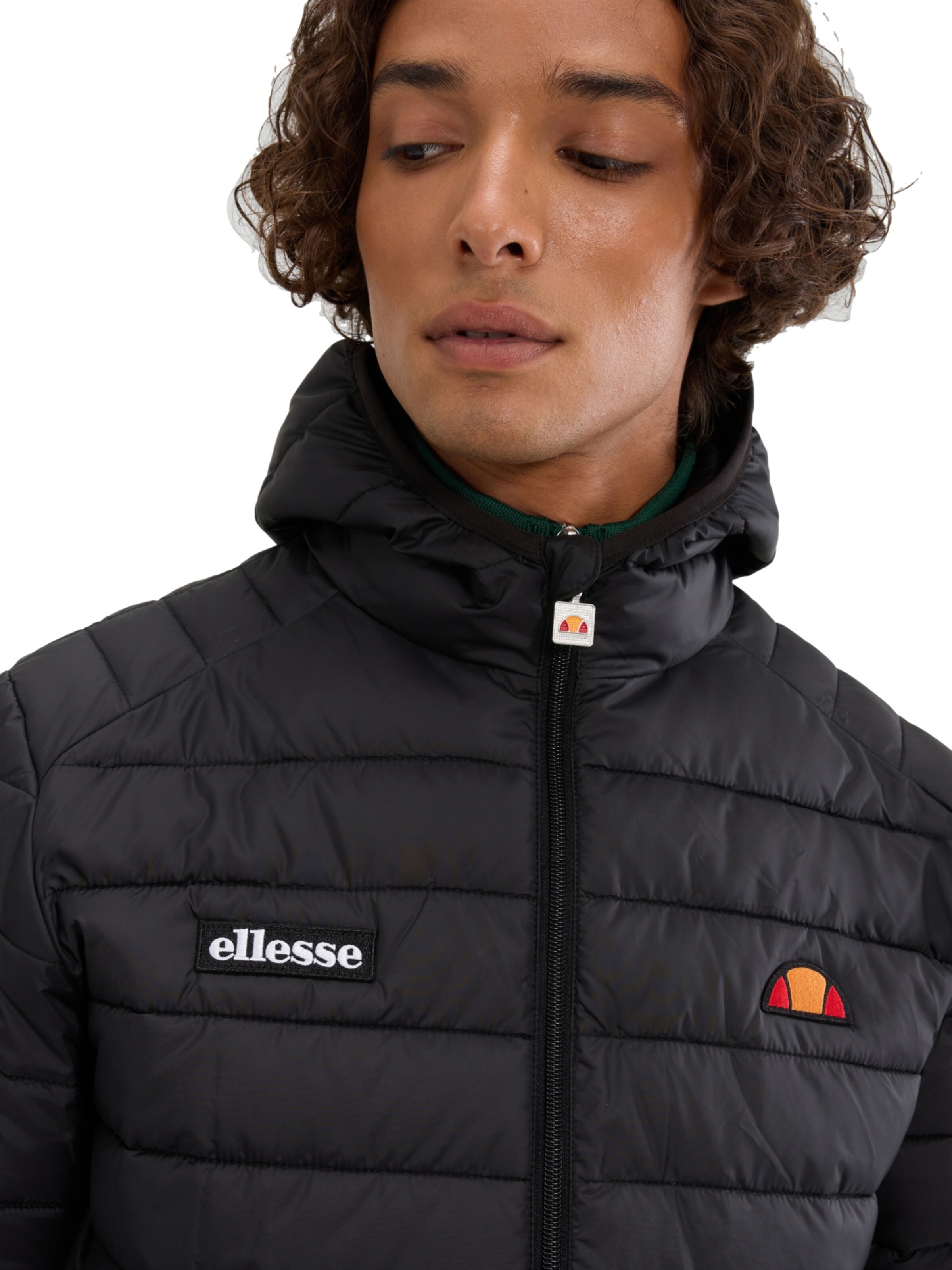 ELLESSE Steppjacke 'Lombardy' in Schwarz