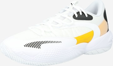 PUMA Αθλητικό παπούτσι 'Court Rider 2.0' σε λευκό: μπροστά