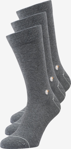 Chaussettes Sokid en gris : devant