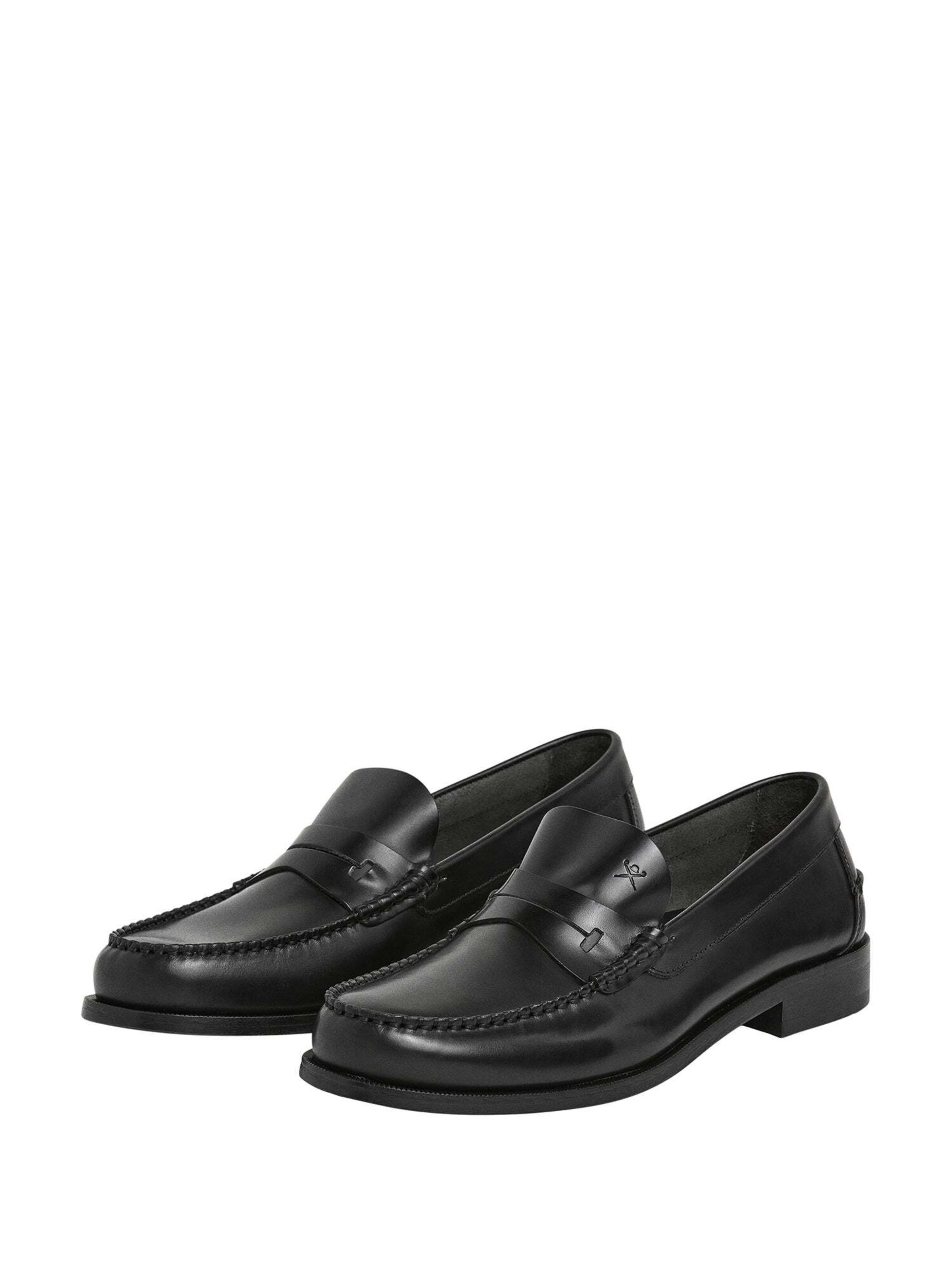 Hackett London Moccasins 'Chesfield' in Black