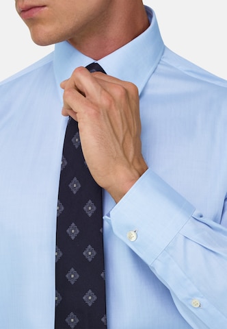 Coupe regular Chemise Boggi Milano en bleu