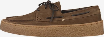 Scalpers Slip-ons 'Telmo' in Brown: front