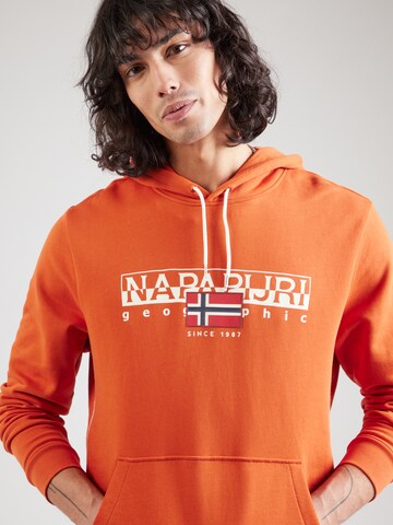 NAPAPIJRISweater majica 'AYLMER' - narančasta boja