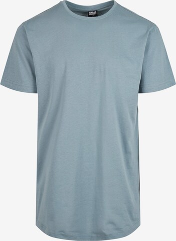 T-Shirt Urban Classics en bleu : devant