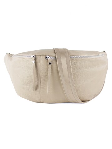 Marsupio 'AMALFI' di lePelou in beige: frontale