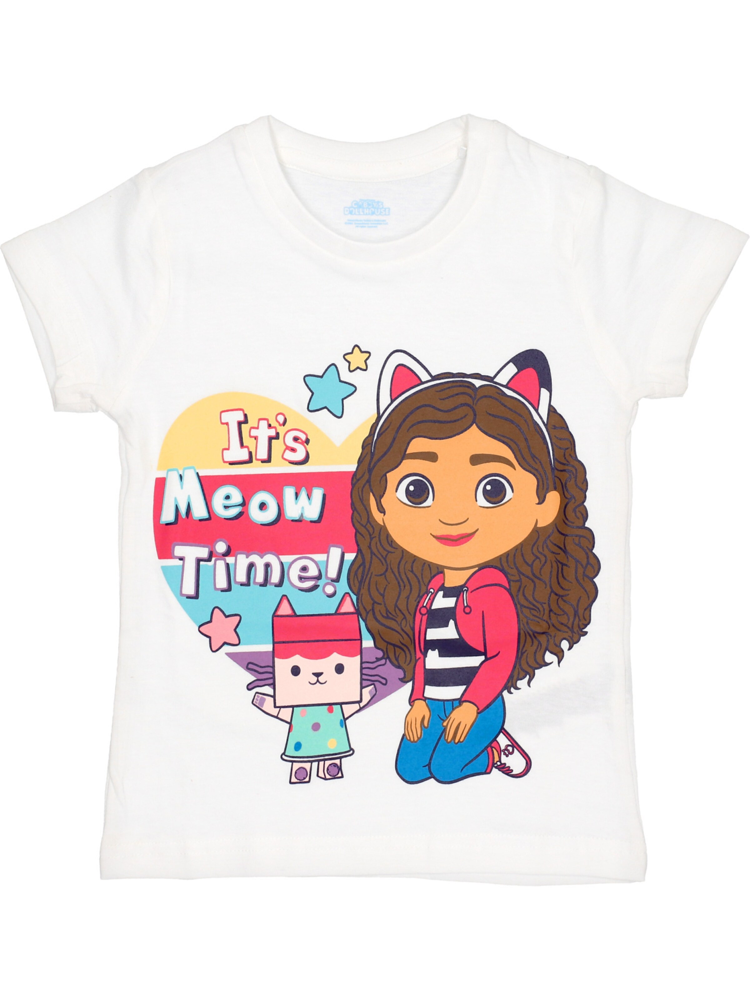 Pigiama 'It's Meow Time' di Gabby`s Dollhouse in bianco