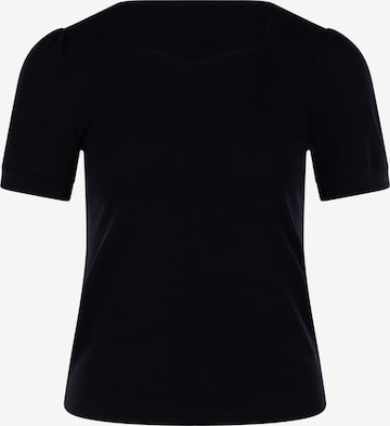 Chemisier usha BLACK LABEL en noir : devant