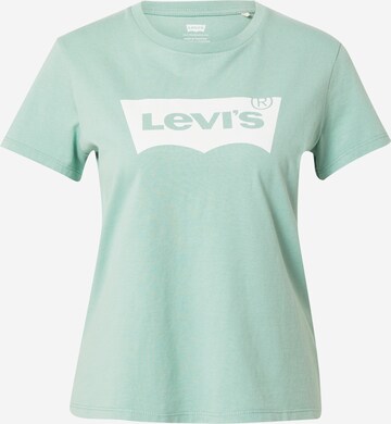 LEVI'S ® Shirt 'The Perfect Tee' in Groen: voorkant