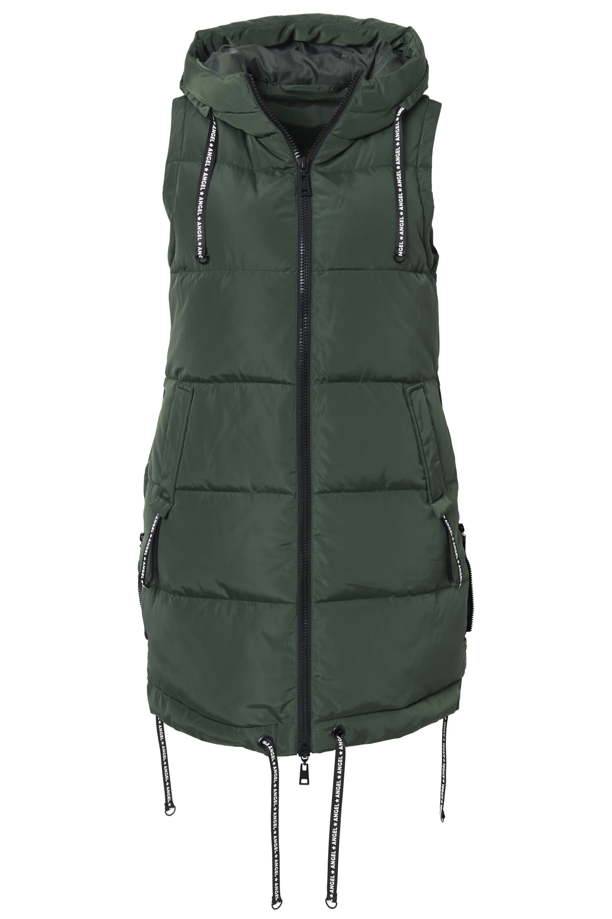 Angel of Style Weste in Grün: Vorderseite