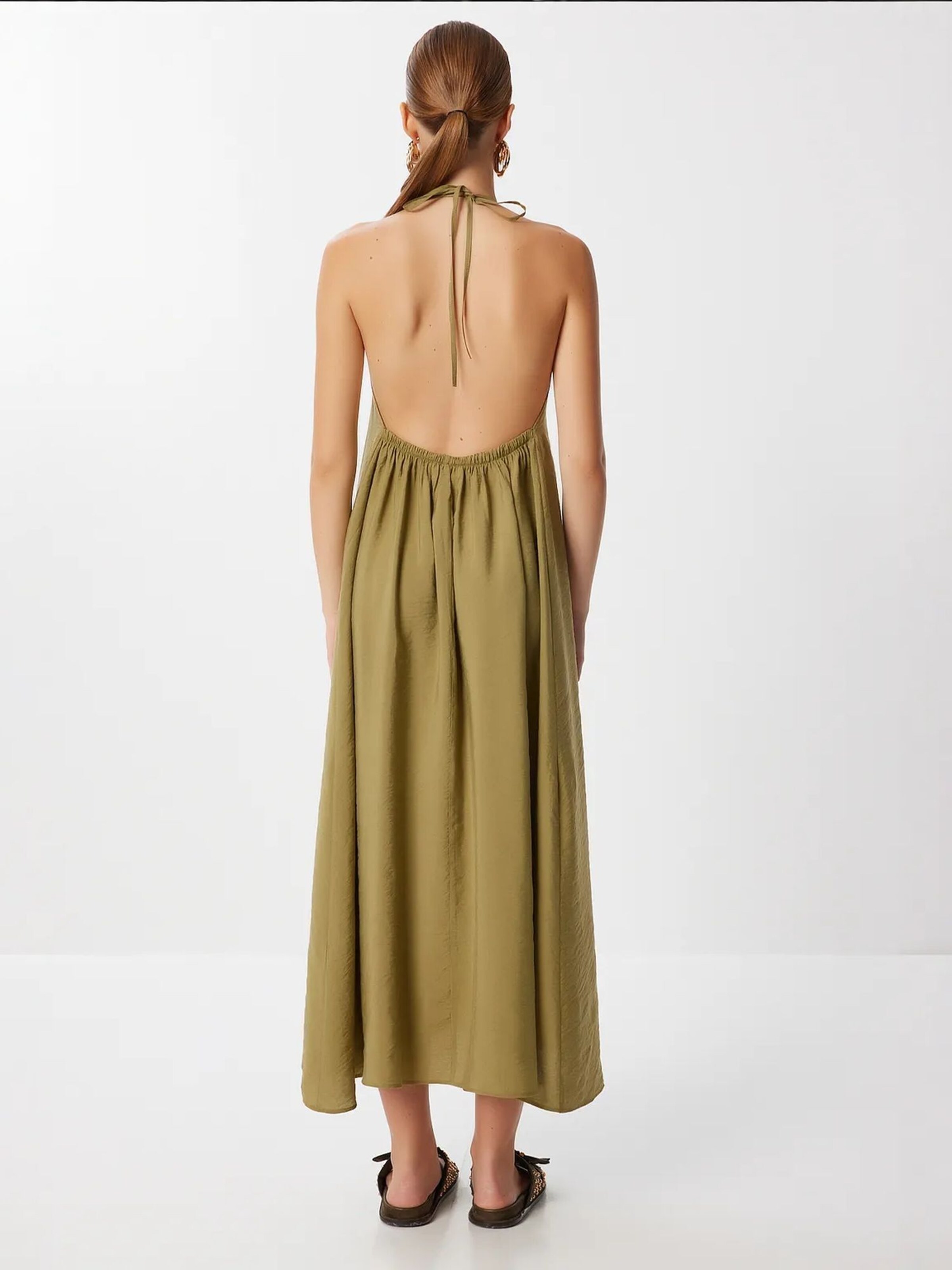 Robe d’été Happiness İstanbul en vert