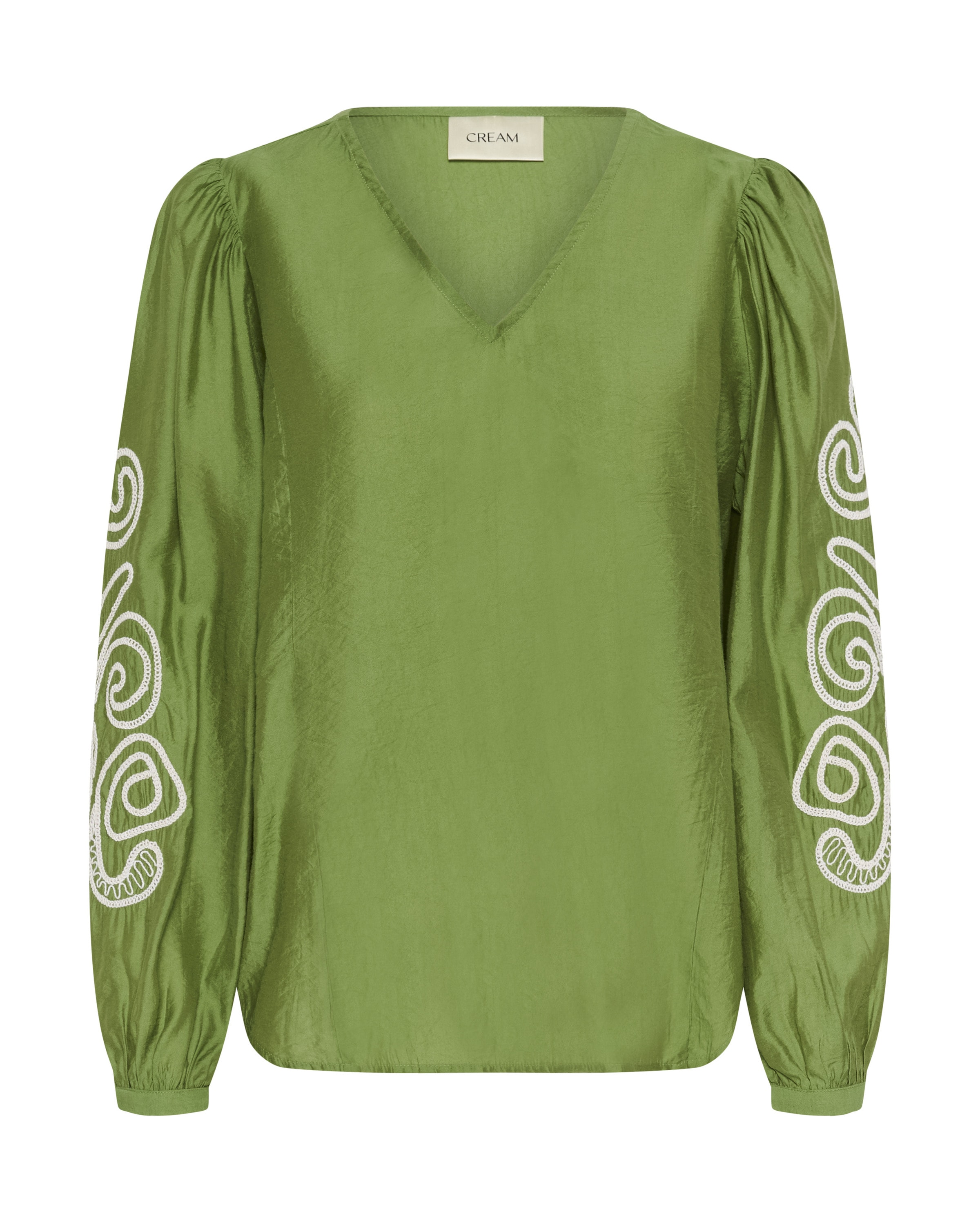 Chemisier 'CRDanielle' Cream en vert : devant