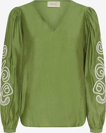 Chemisier 'CRDanielle' Cream en vert : devant