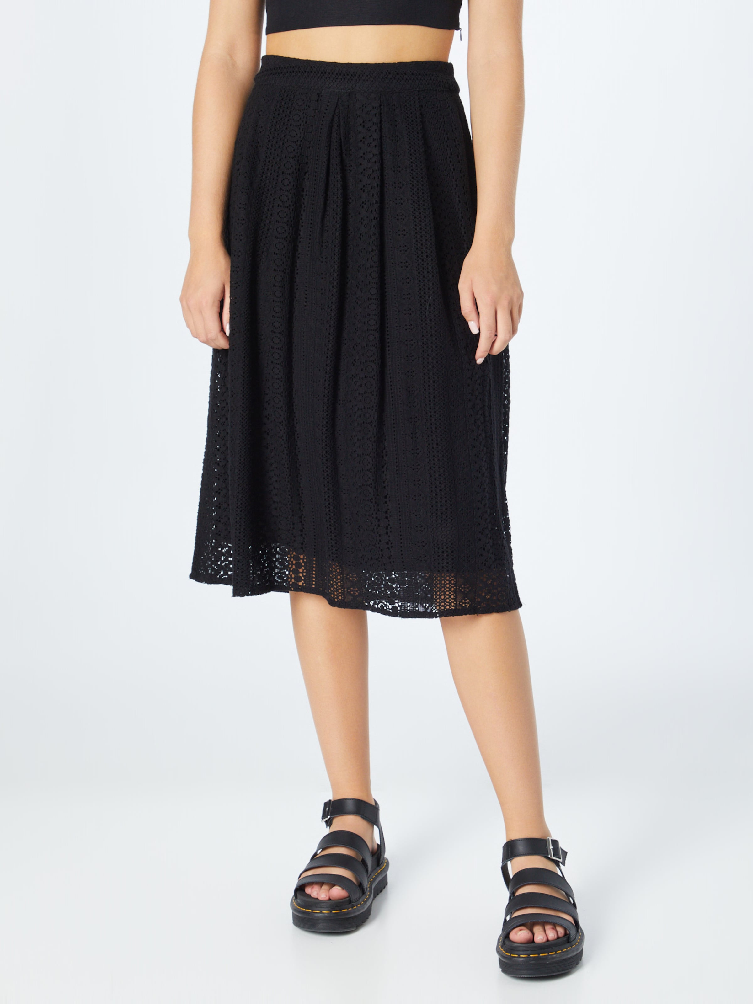 depositum Downtown stemme VERO MODA Skirt 'HONEY' in Black | ABOUT YOU