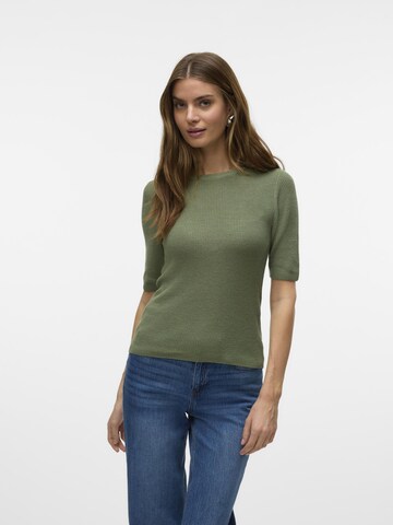 Pull-over 'NEWLEXSUN' VERO MODA en vert : devant