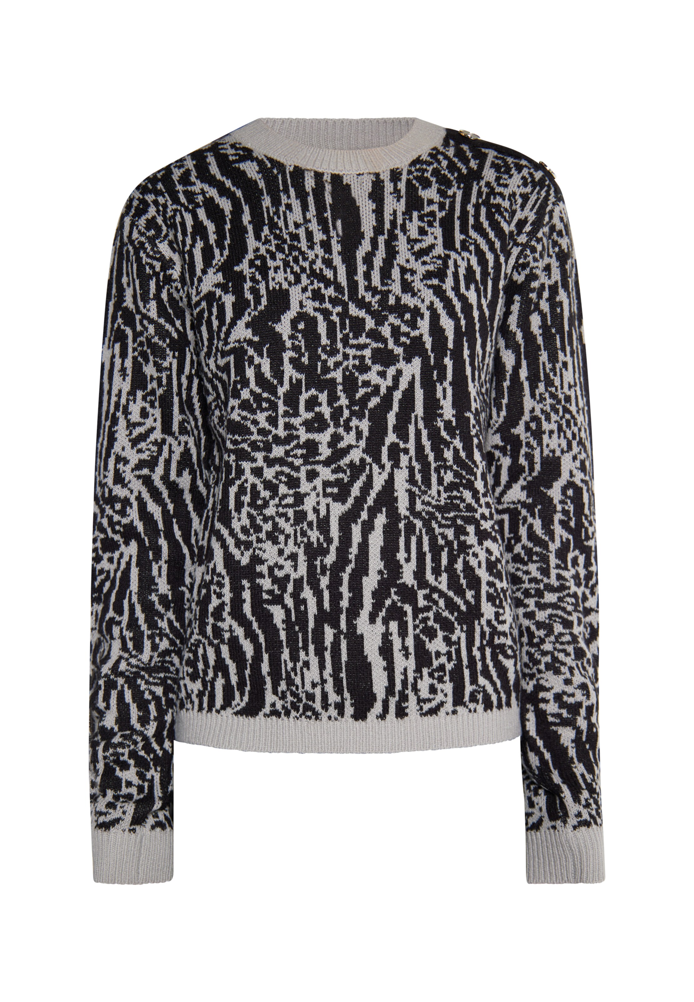 faina Pullover in Grau: Vorderseite