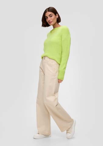 s.Oliver Wide leg Jeans 'Suri' i beige