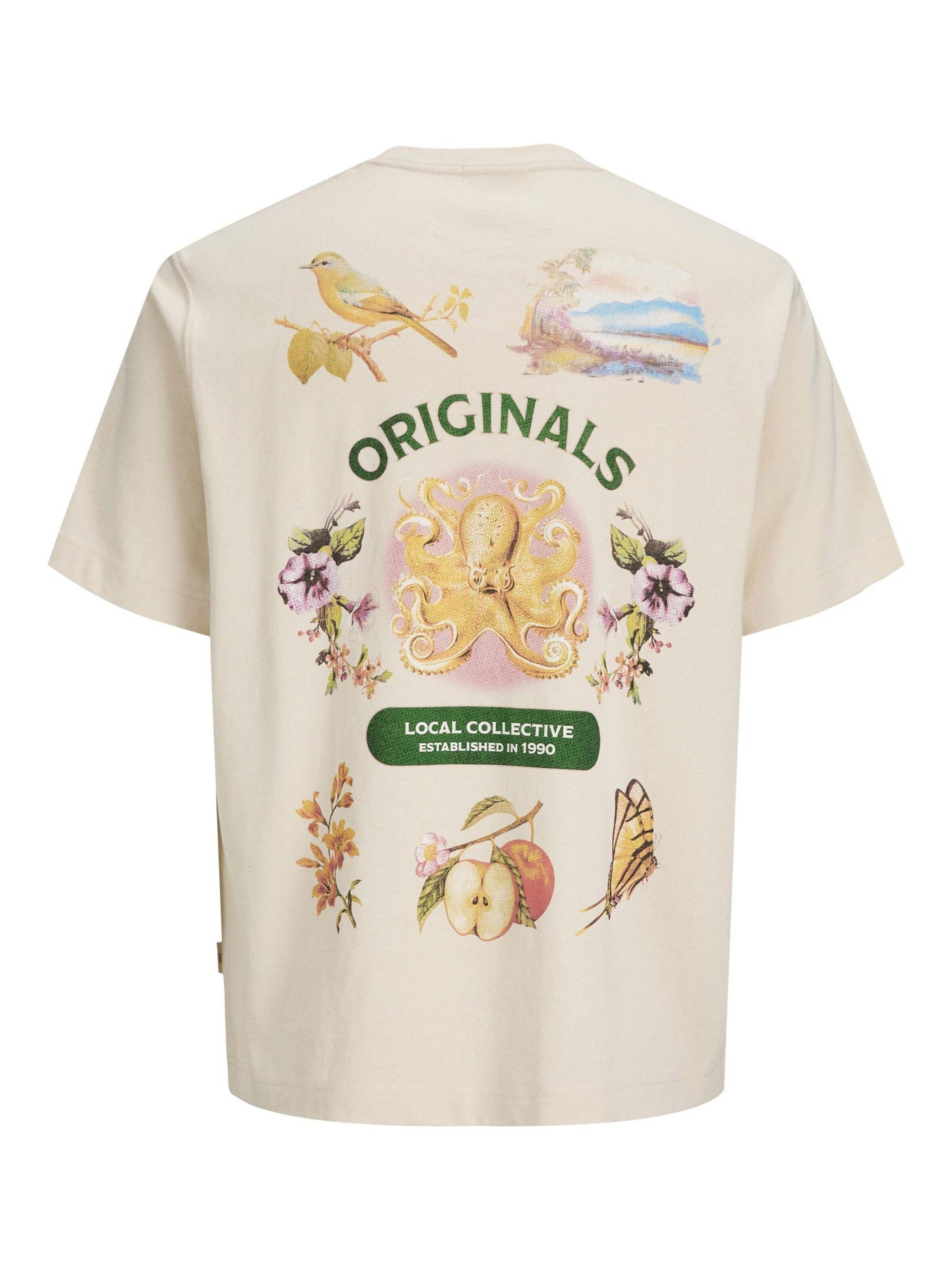 JACK & JONES Bluser & t-shirts 'JORAcapulco' i beige