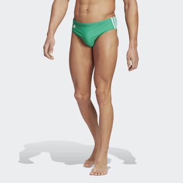 ADIDAS PERFORMANCE Athletic Swim Trunks 'Classic' in Green